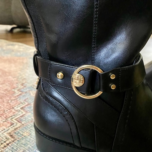 Tommy Hilfiger Isha 2 Riding Boots - Picture 2 of 5